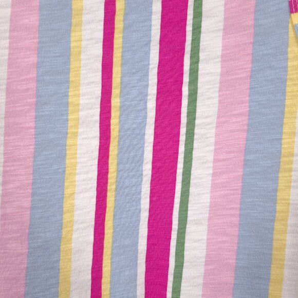 GAP Cotton Modal Striped Sleeveless Tiered Tank Dress - Picture 6 of 8